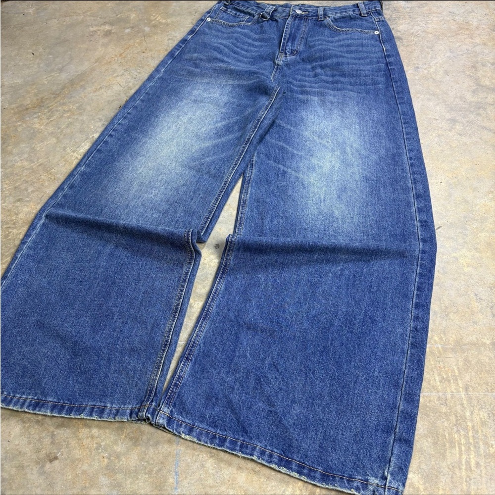 Bareline Jeans Men’s Baggy Vintage Wash - Picture 2 of 13